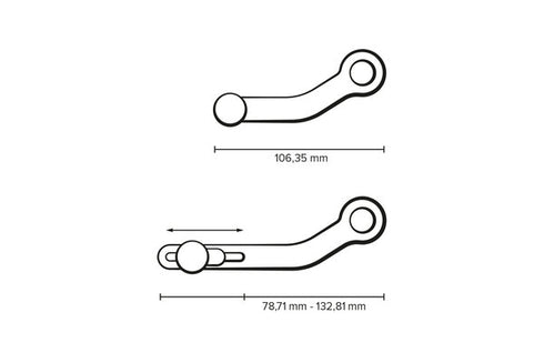Palanca de cambio. Ducati Multistrada 1200 Enduro (16-)